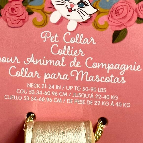 Disney x Ann Shen Aristocats Large Pet Collar NWT - Picture 5 of 6